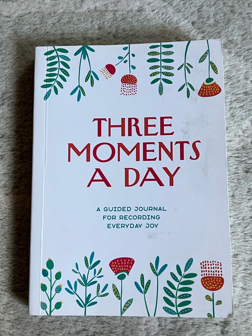 Three Moments A Day Journal
